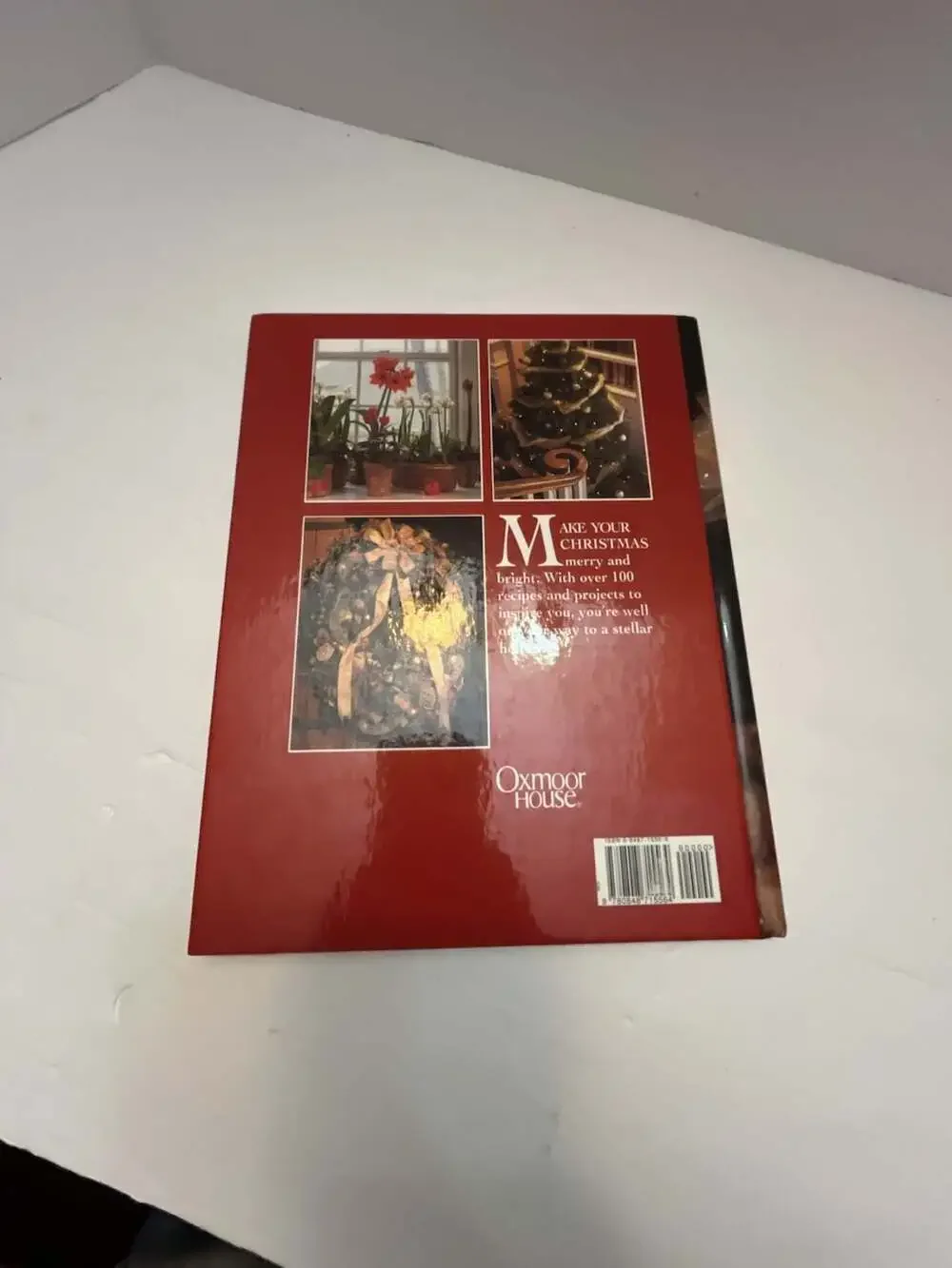 Christmas with Southern Living 1997 Hardcover Book Recipes and Craft Projects